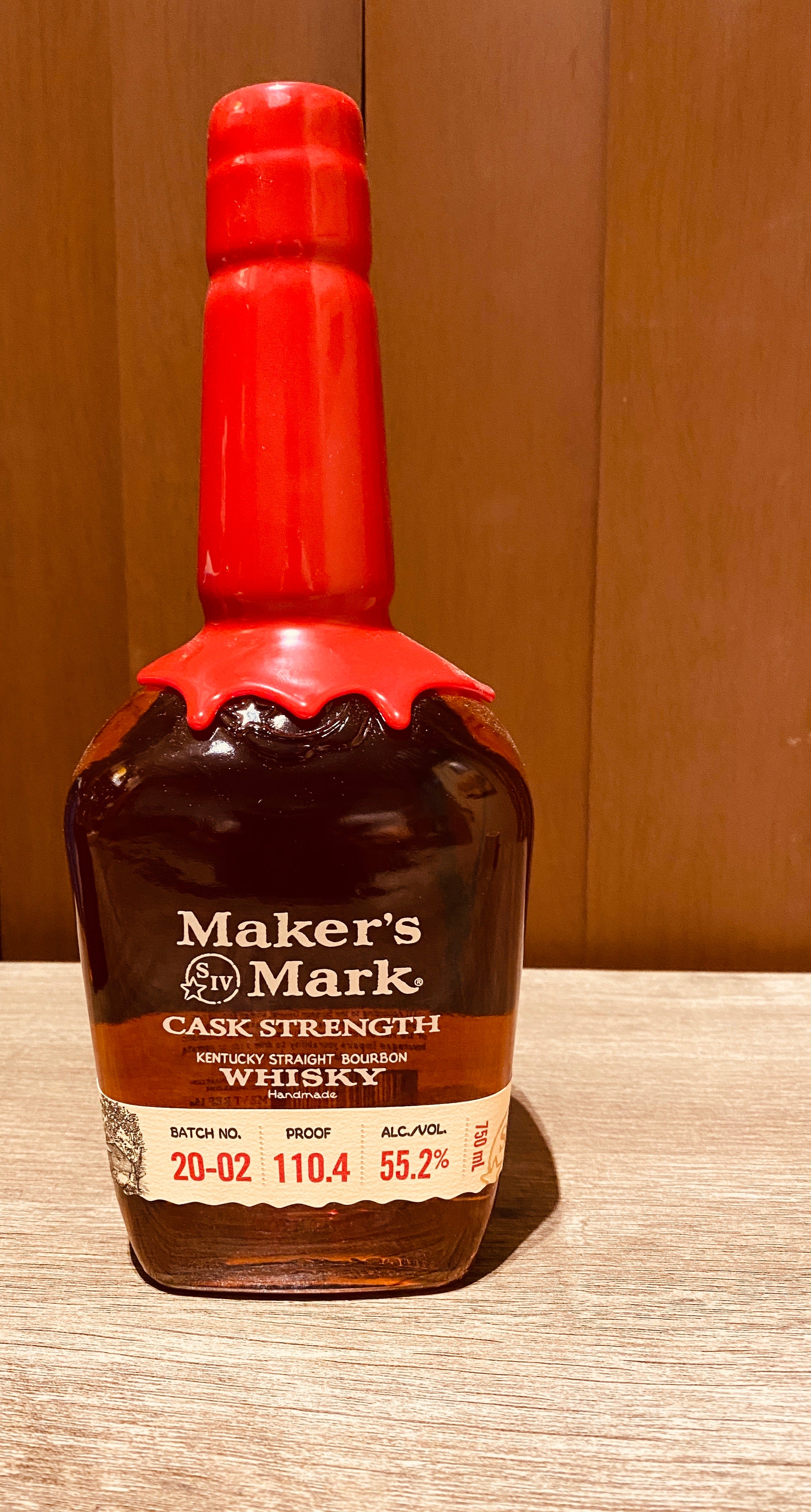 Maker's Mark Cask Strength Kentucky Straight Bourbon Whisky 750ml