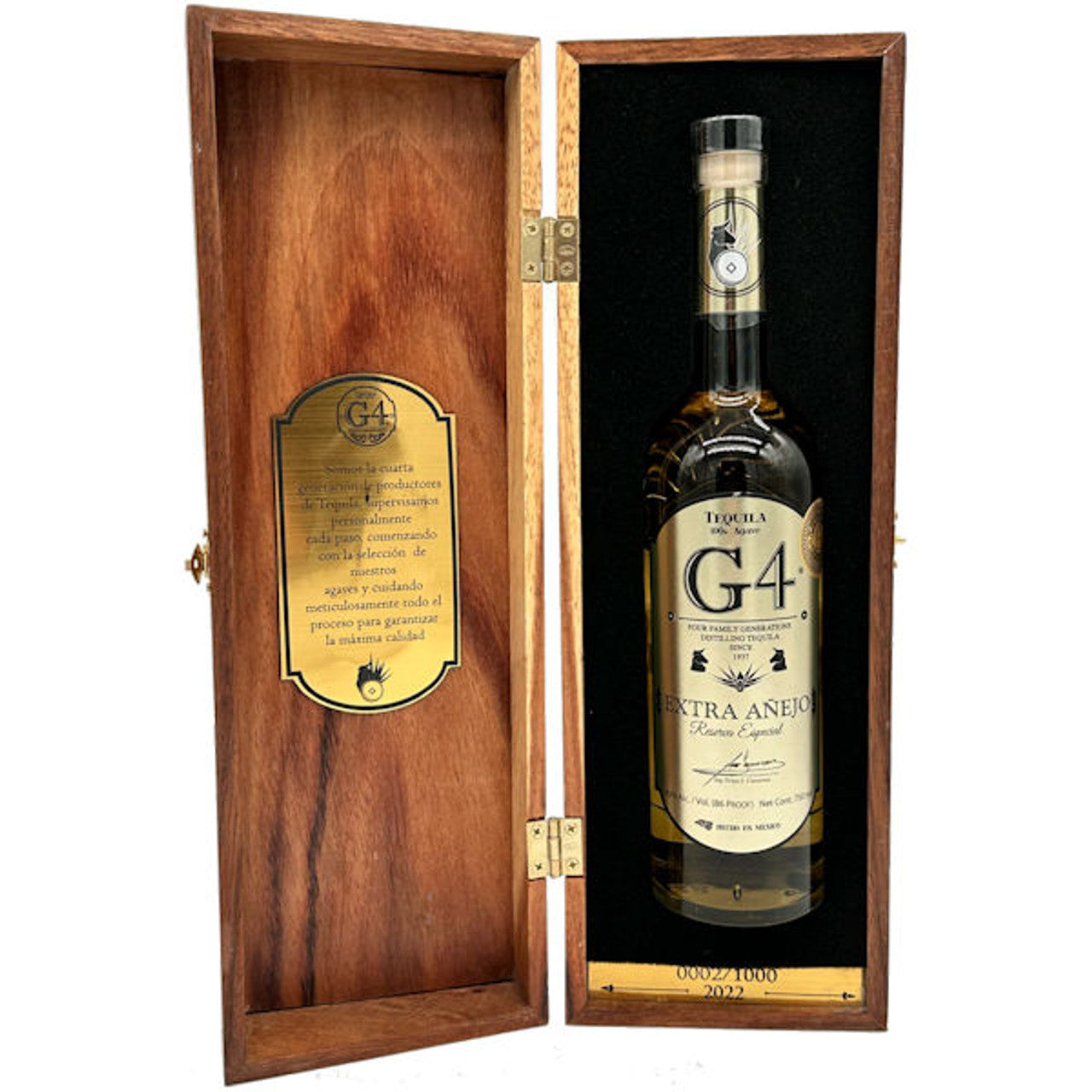 G4 6 Years Old Reserva Especial De Felipe Camarena Extra Anejo Tequila 750ml