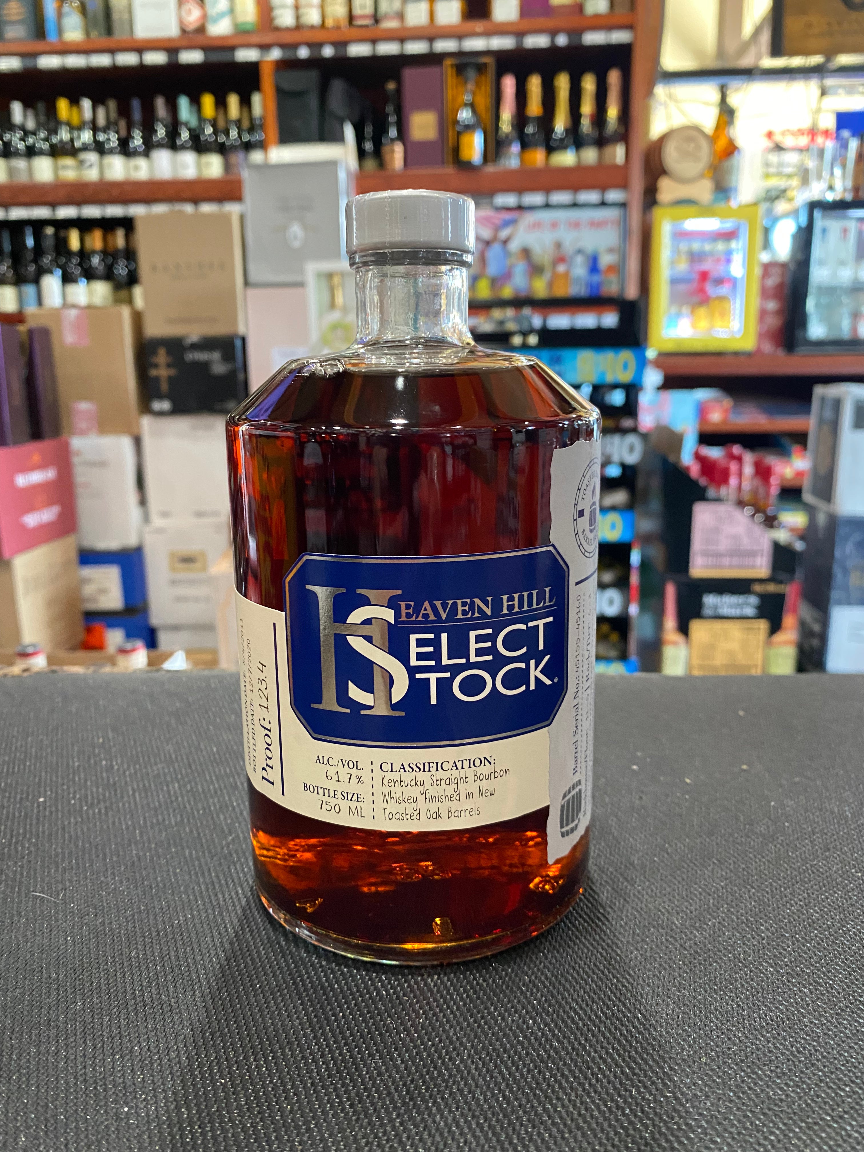 2020 Heaven Hill Select Stock Kentucky Straight Bourbon Whisky 750ml