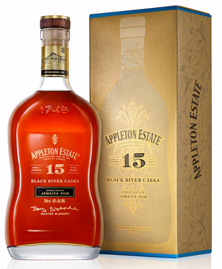 Appleton Estate Black River Casks Single Estate 15 Year Old Rum 750ml