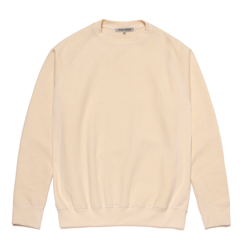 Gemini Crewneck Sweatshirt Cream – Bazar