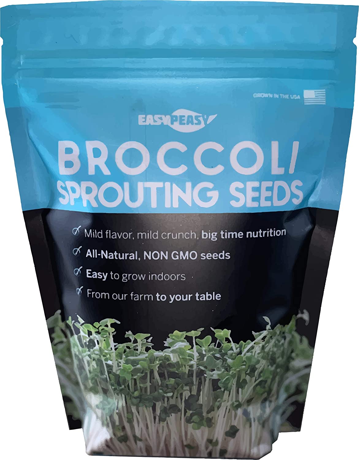 broccoli seed germination time