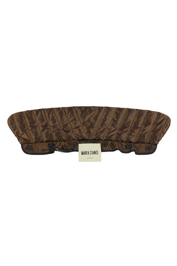 Quilted Collar - Bronze / Black (listing page thumbnail)