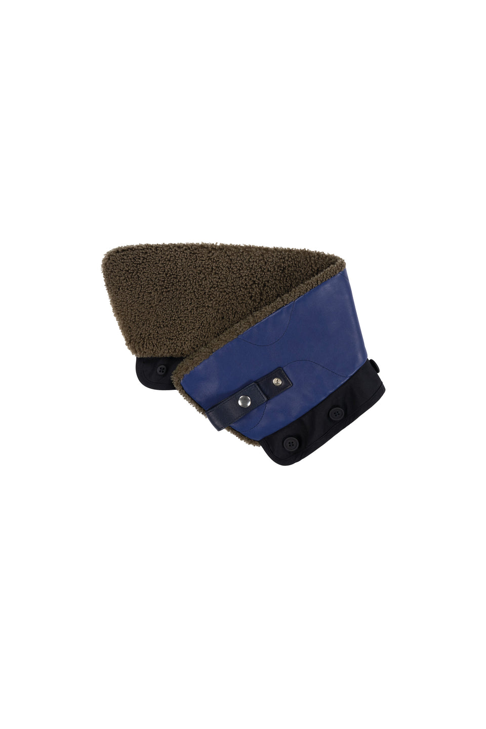 Aviator Collar - Olive / Cobalt (listing page thumbnail)