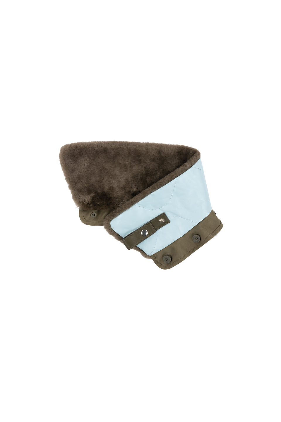 Aviator Collar - Olive / Sky Blue (listing page thumbnail)