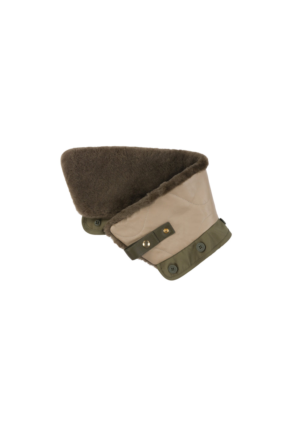 Aviator Collar - Olive / Taupe (listing page thumbnail)