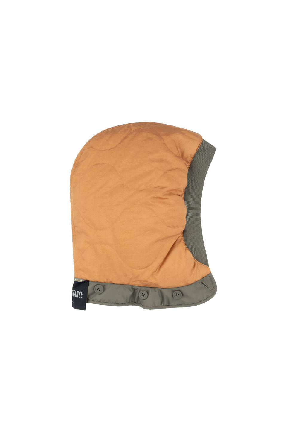 Down Close Fit Hood - Sand / Burnt Orange (listing page thumbnail)