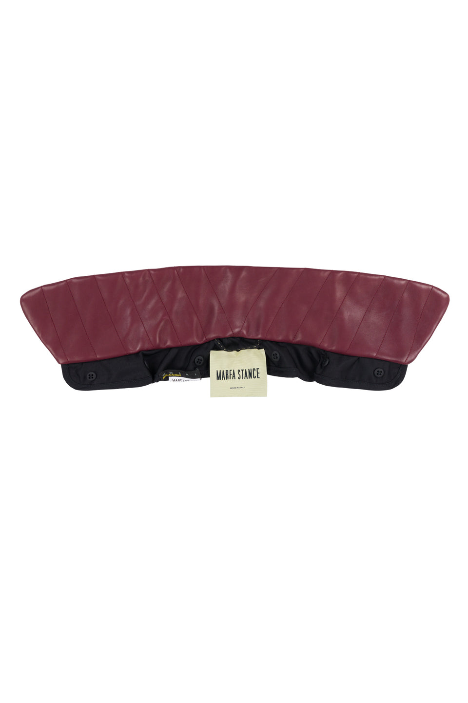 Leather Collar - Wine (listing page thumbnail)