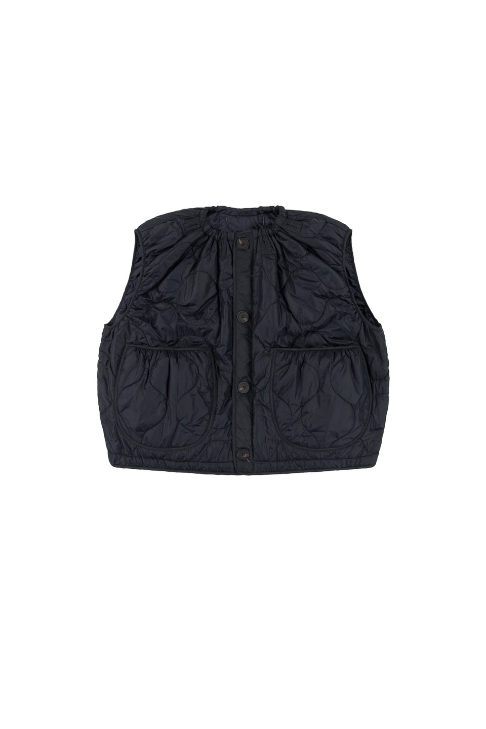 Parachute Quilt Vest - Midnight / Black (listing page thumbnail)