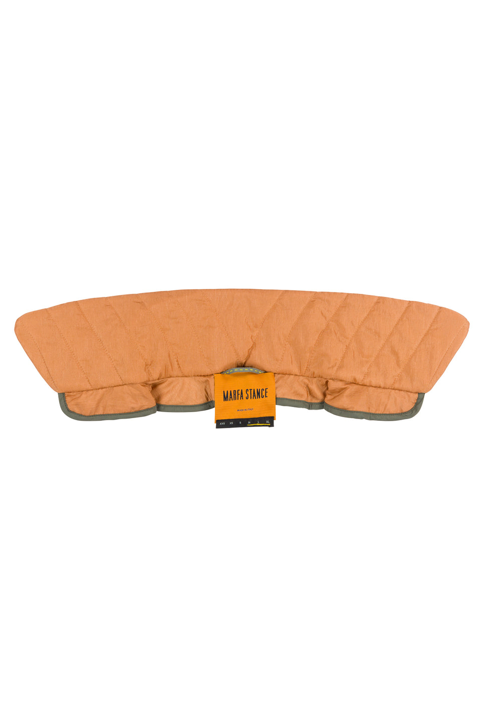 Quilted Collar - Burnt Orange / Bronze (listing page thumbnail)