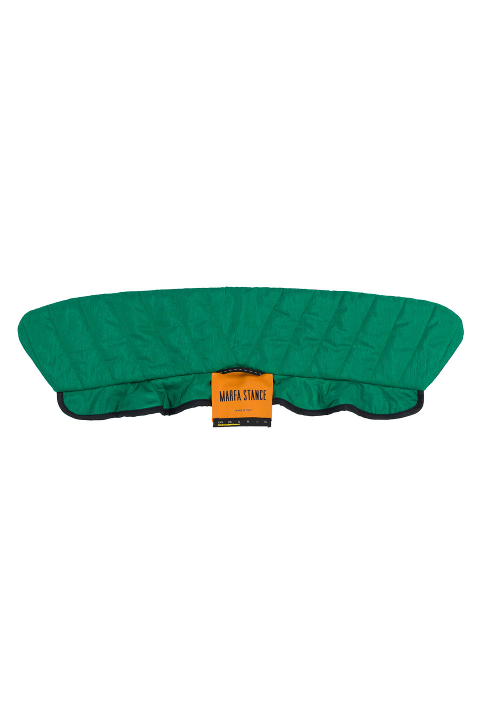 Quilted Collar - Emerald / Navy (listing page thumbnail)