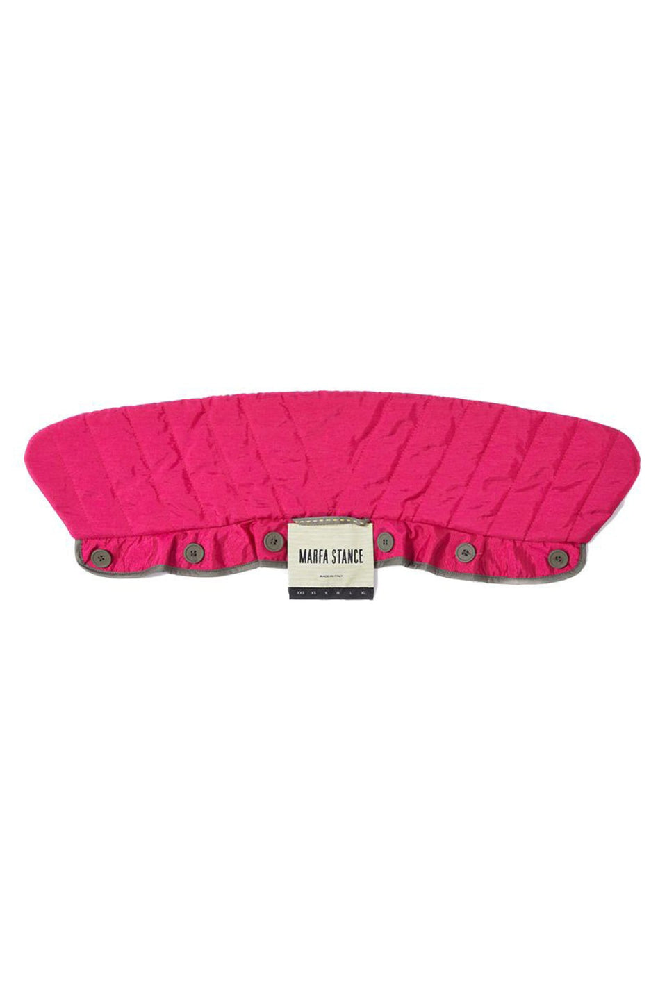 Quilted Collar - Fuchsia / Dark Olive (listing page thumbnail)