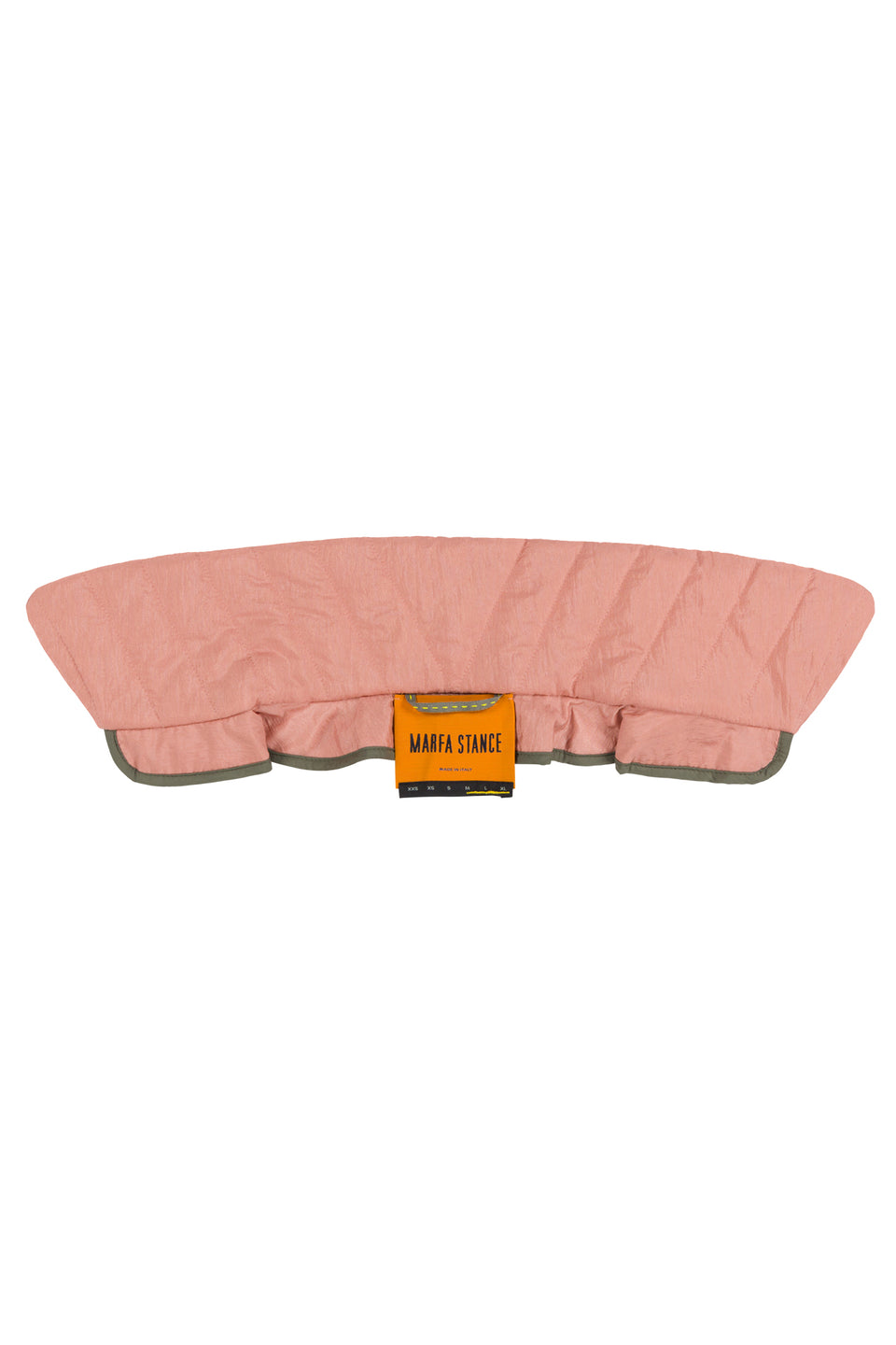 Quilted Collar - Pale Pink / Bronze (listing page thumbnail)