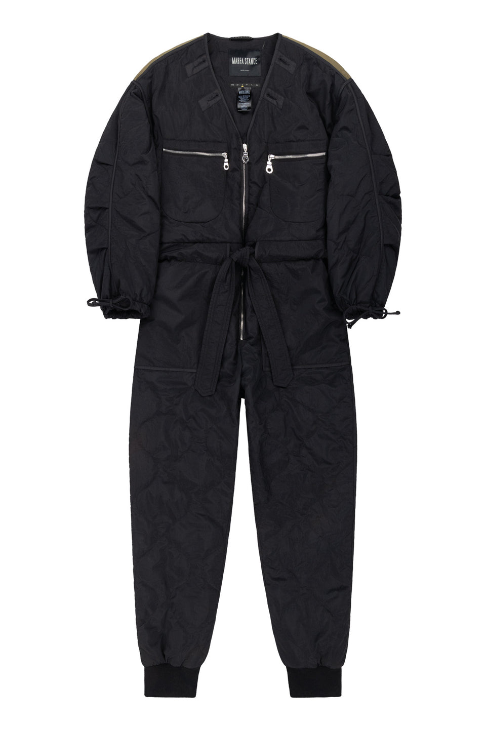 Quilted Jumpsuit - Black (listing page thumbnail)