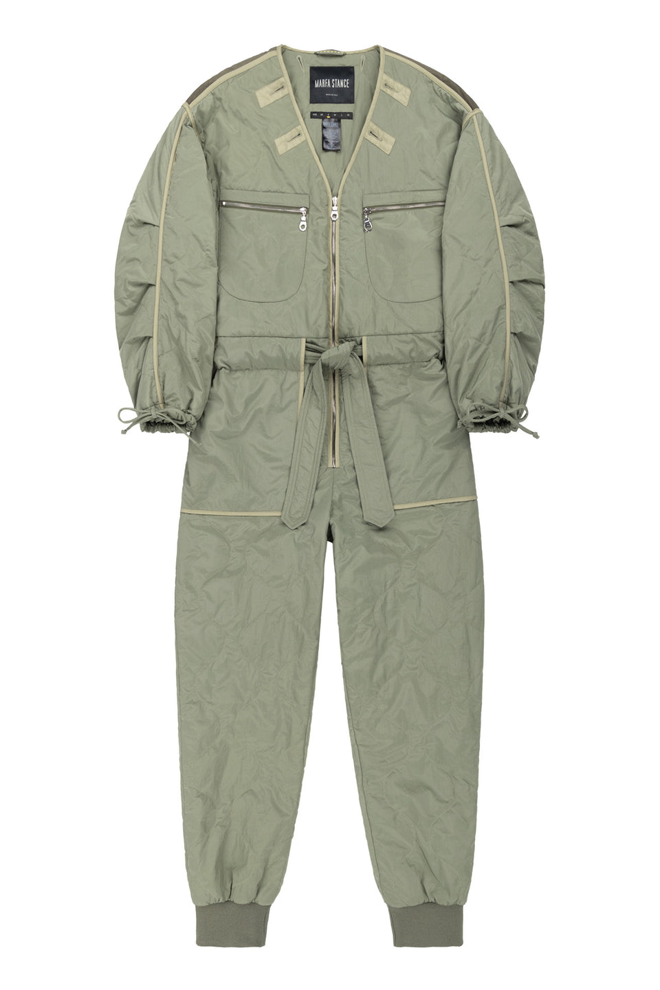 Quilted Jumpsuit - Eucalyptus (listing page thumbnail)