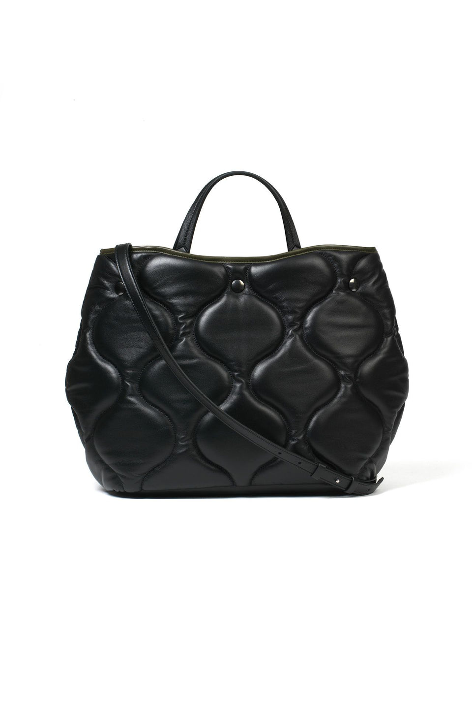 Quilted Leather Signature Bag - Black (listing page thumbnail)