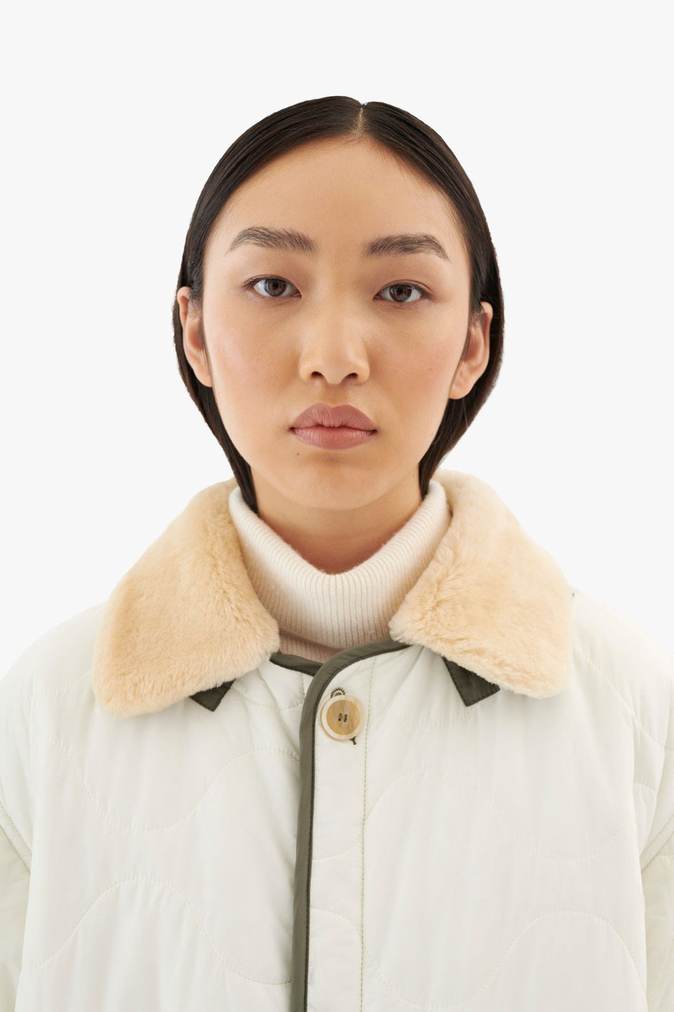 Shearling Collar - Buttermilk (listing page thumbnail)