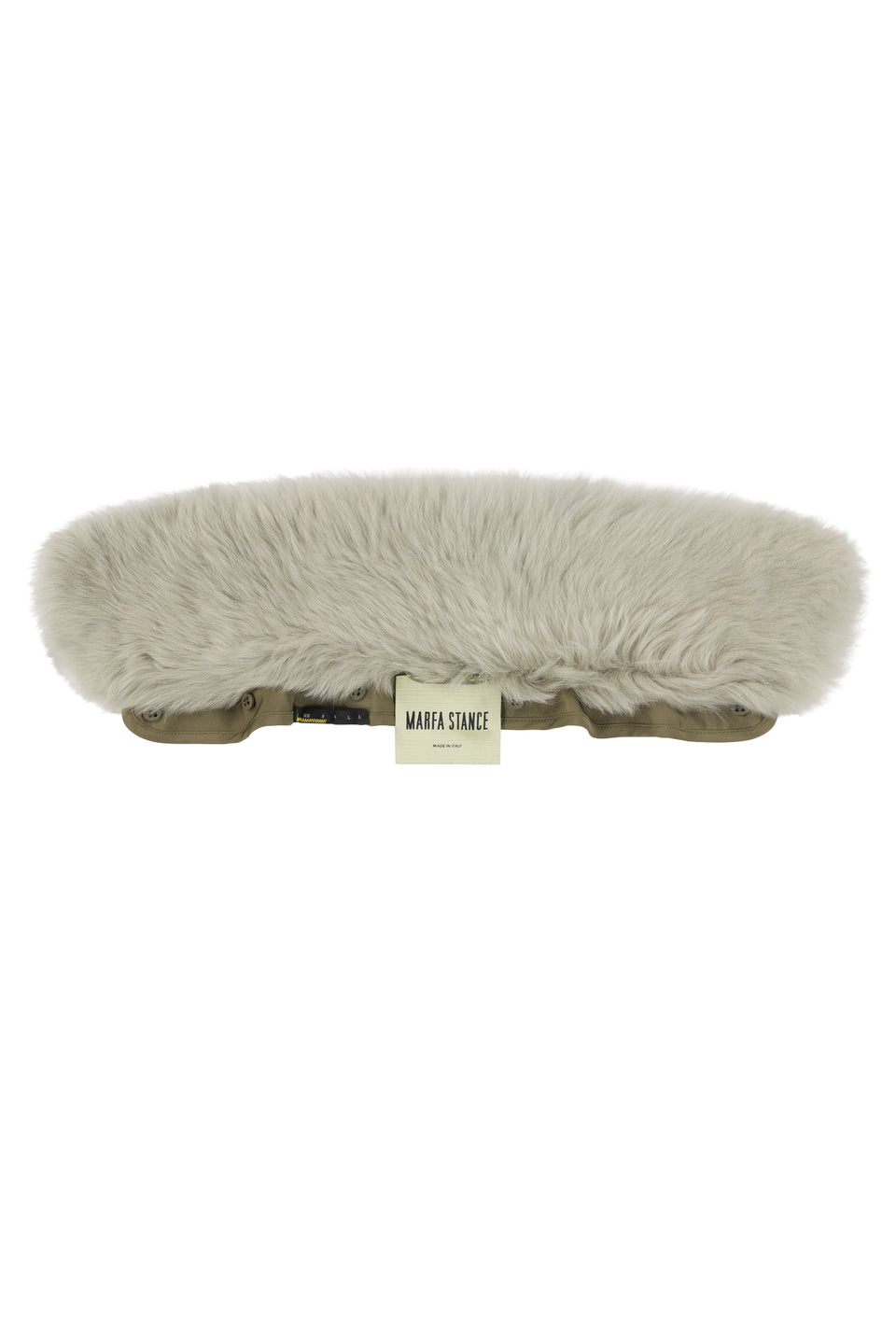 Shearling Collar - Pale Jade Long Hair (listing page thumbnail)