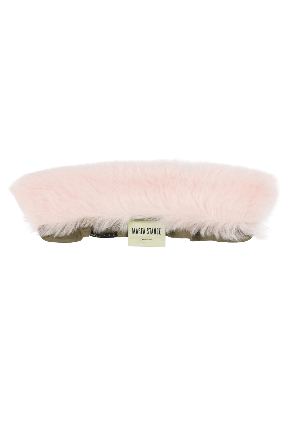Shearling Collar - Pale Pink Long Hair (listing page thumbnail)