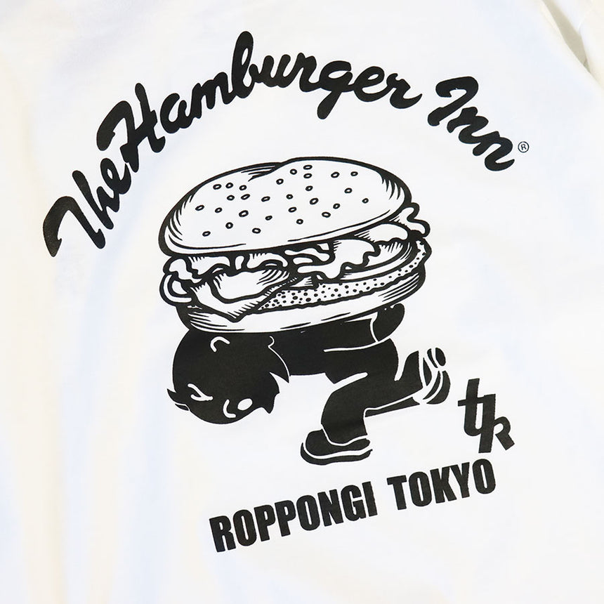 The Hambargar Inn ザ ハンバーガー イン バックプリント ロングスリーブ T Mens ジーンズショップオサダ