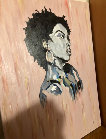 Peinture Lauryn Hill