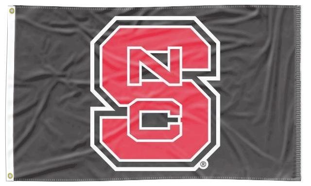 NC State - NCSU Black 3x5 Flag