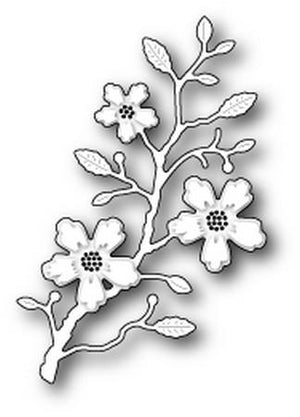 Memory Box - Dies - Blushing Flower Branch