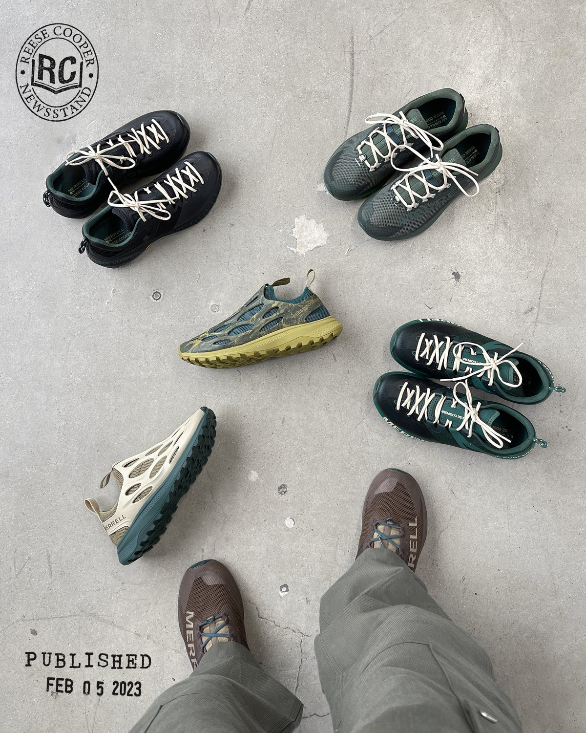 Mars ubehageligt Barnlig Upcoming Releases: RC x Merrell 1 TRL Collaboration – REESE COOPER®
