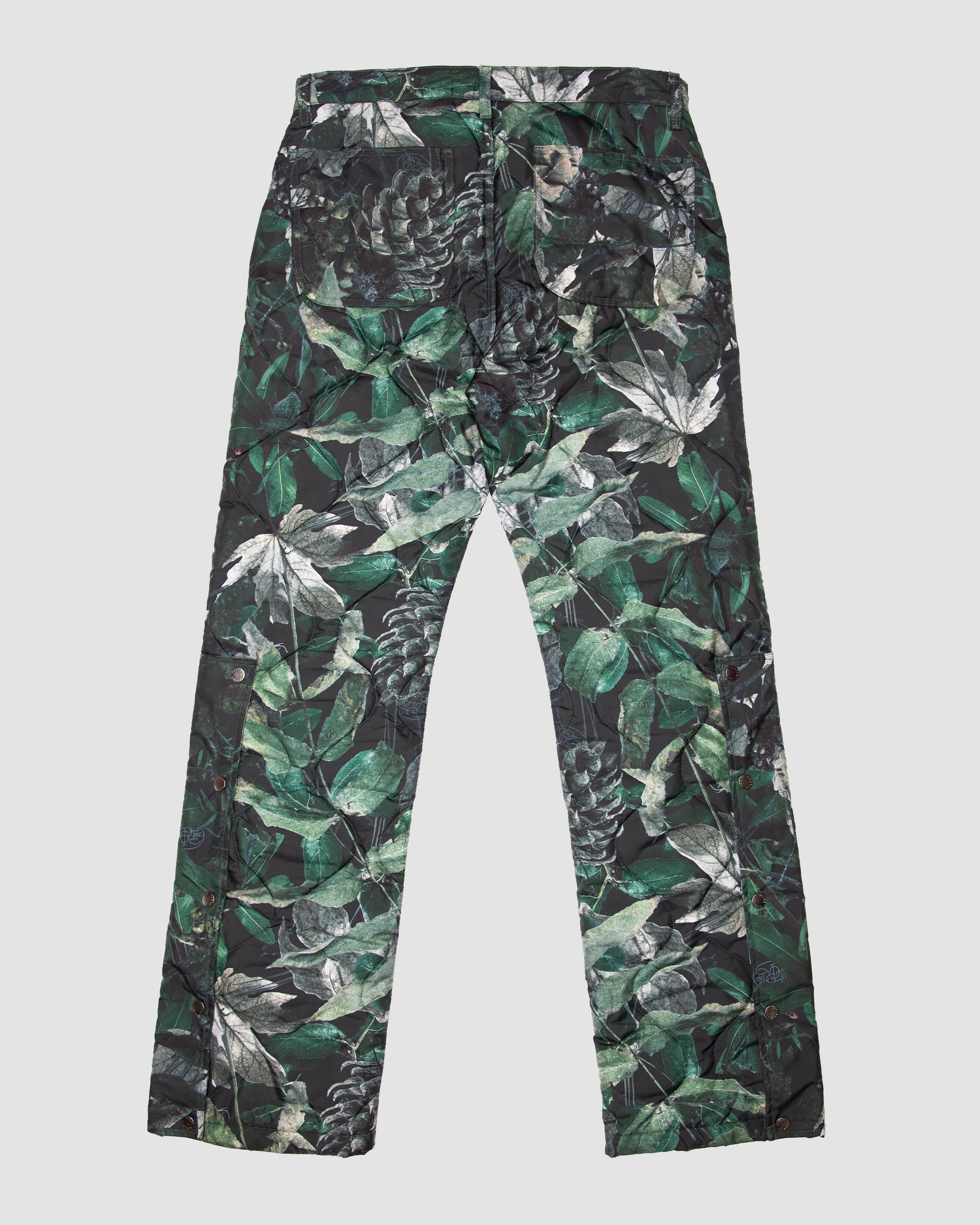 quilted cargo pants