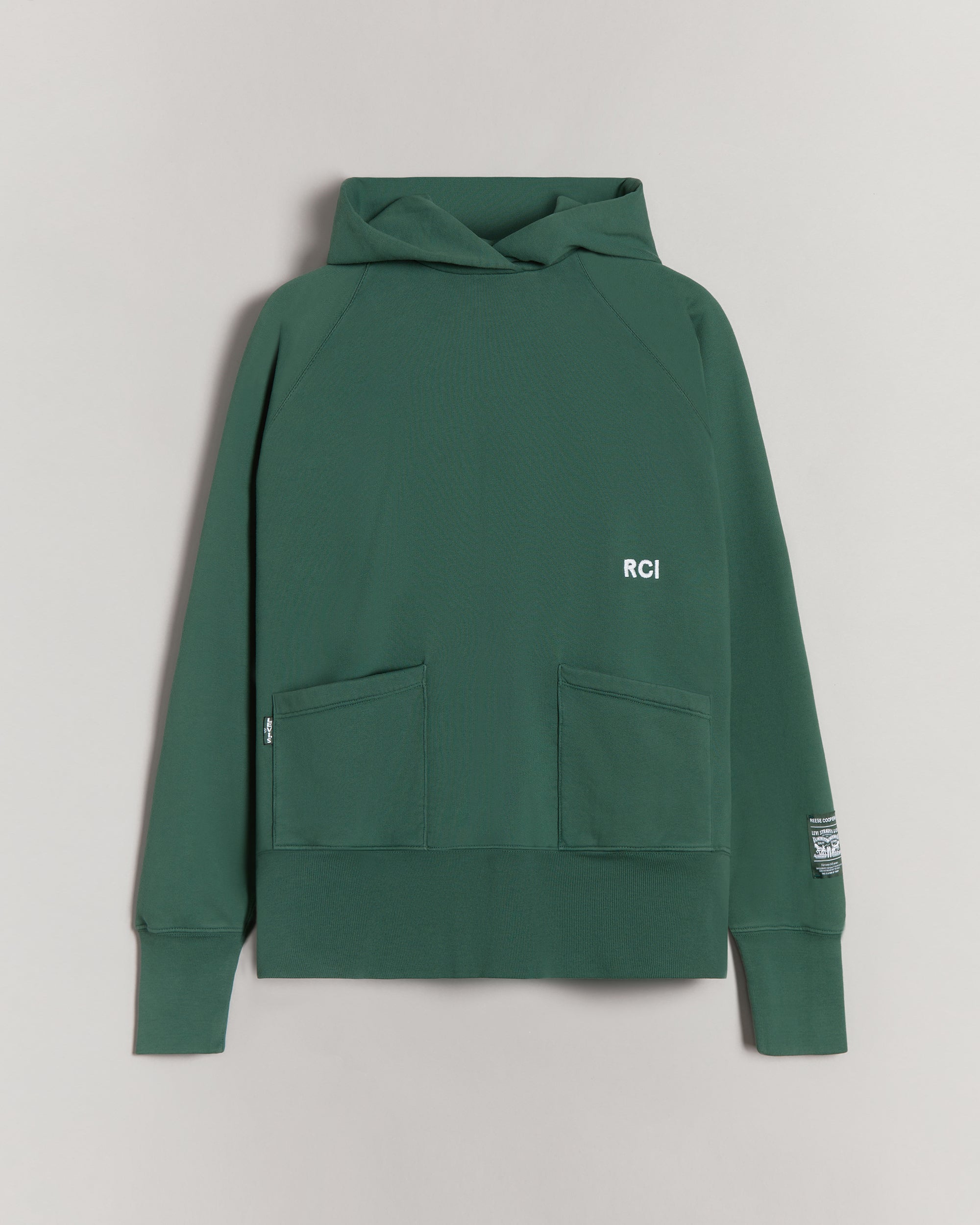 RCI x Levi's Two Pocket Hooded Sweatshirt in Forest Green – REESE COOPER®