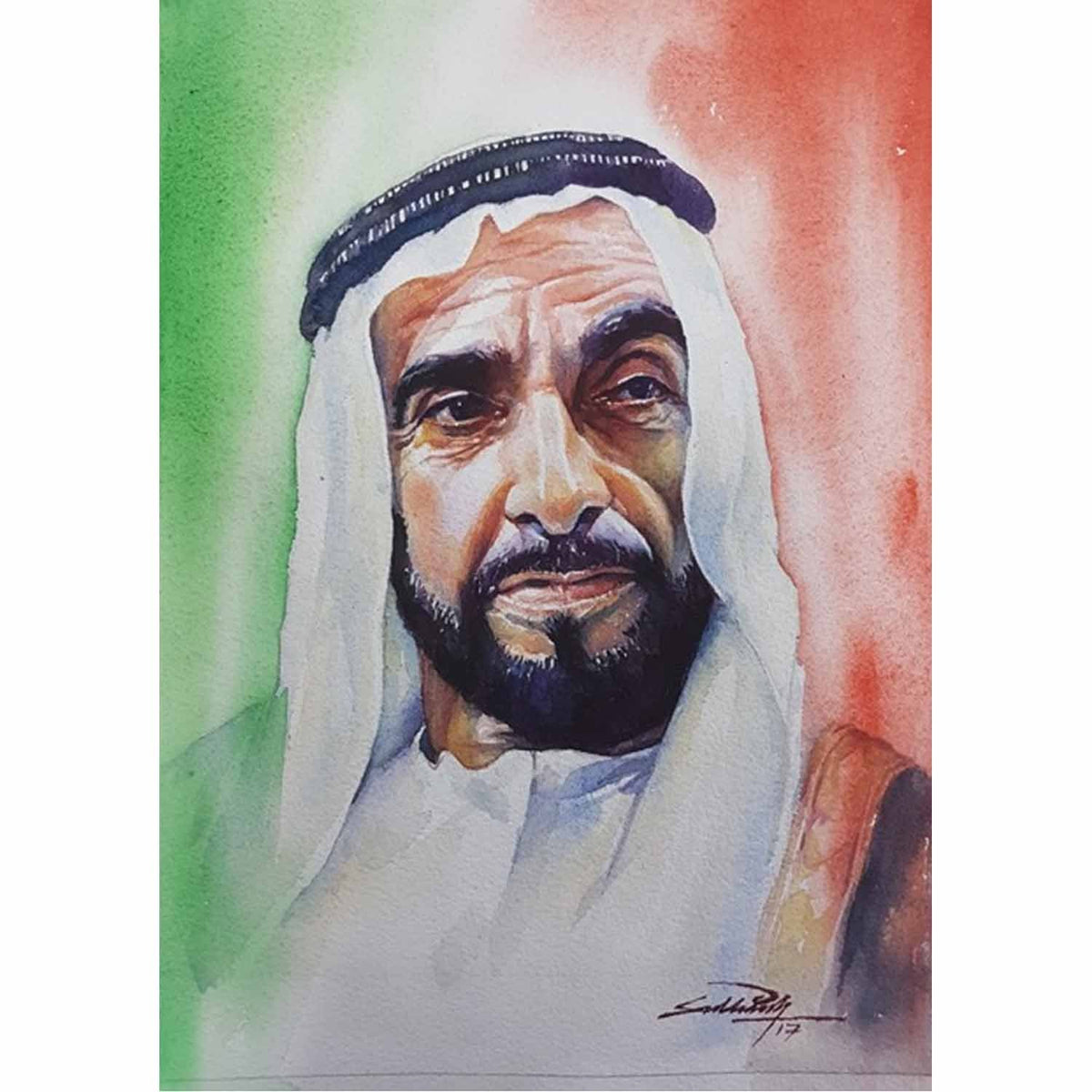Portrait Of Sheikh Mohammed Bin Zayed Al Nahyan Monda Gallery 2786