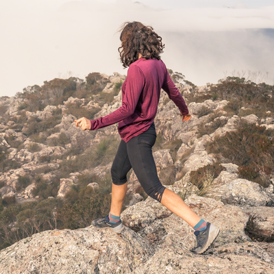 Women's Long Sleeve Merino T-Shirt | Ottie Merino | Reviews on