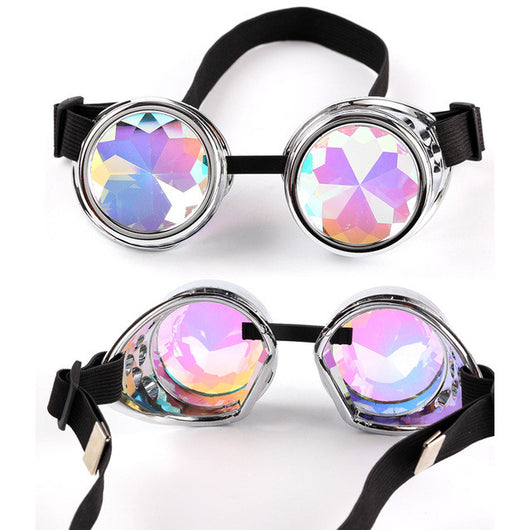 steampunk kaleidoscope goggles