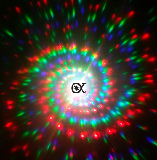 spiral diffraction glasses