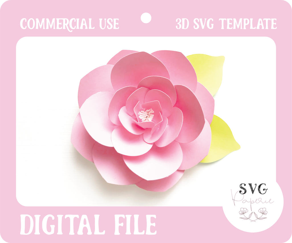 Download 3d Rose Flower Svg Bundles Co