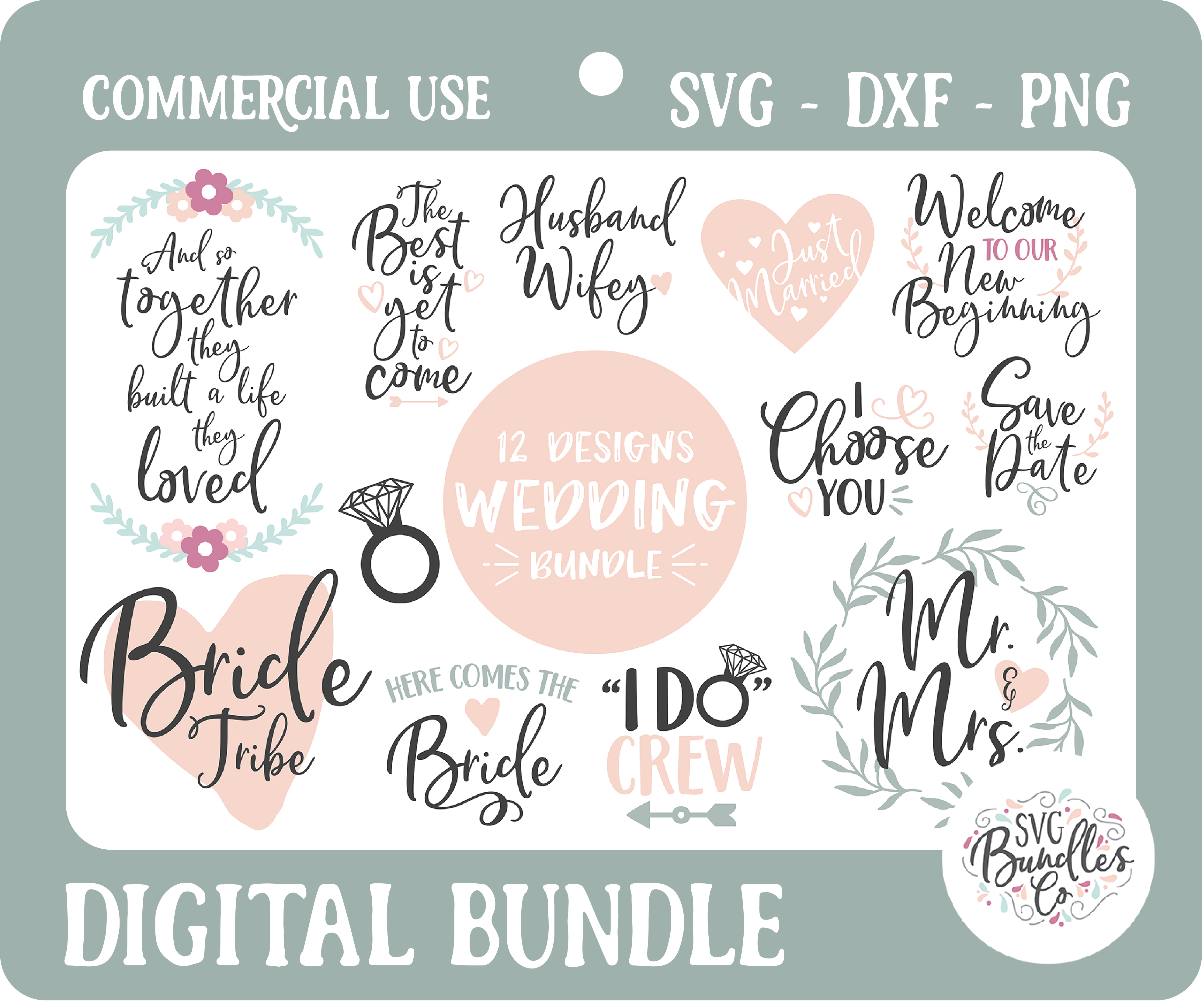 Download Wedding Bundle Svg Bundles Co