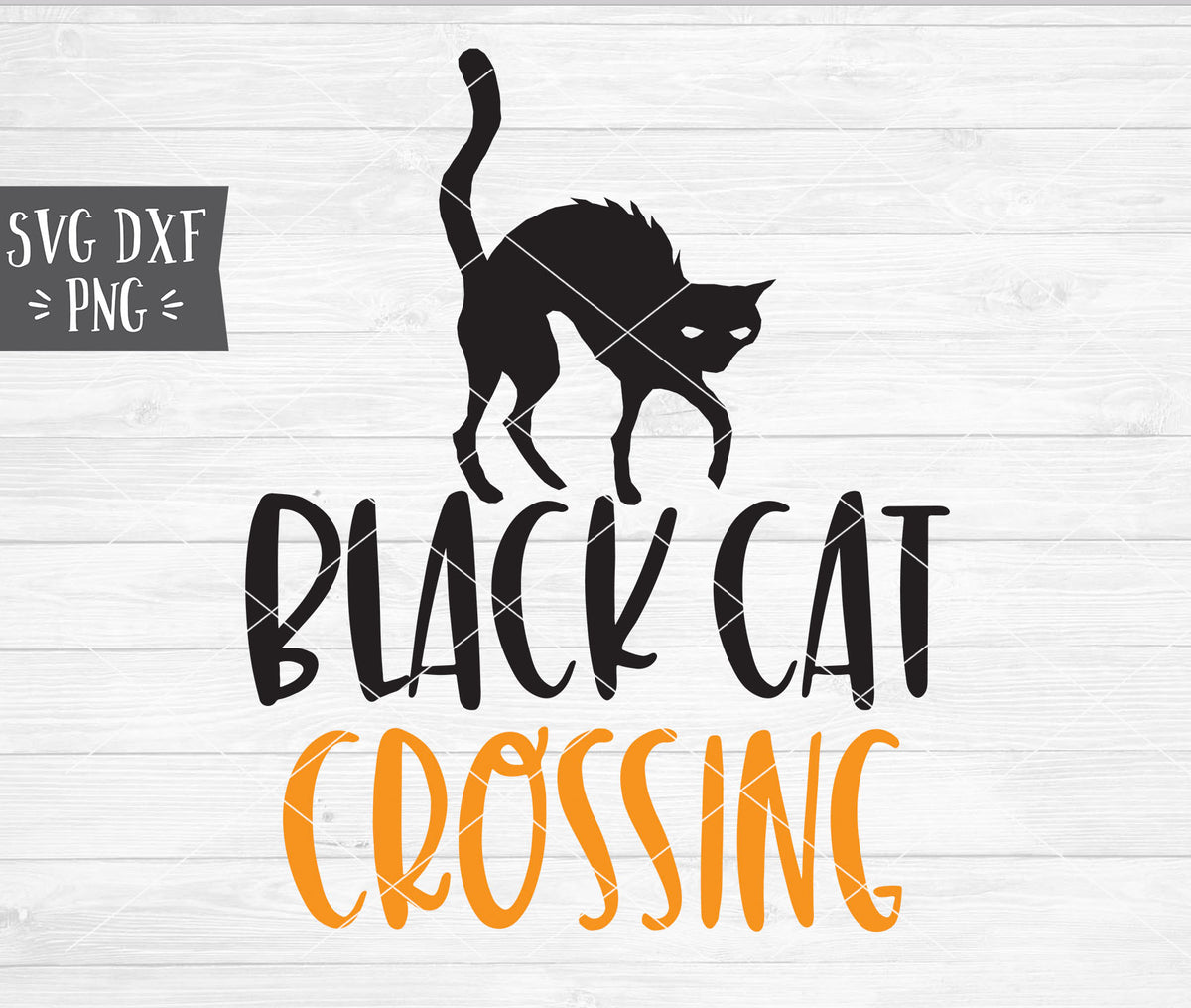 Download BLACK CAT CROSSING - SVG BUNDLES CO.