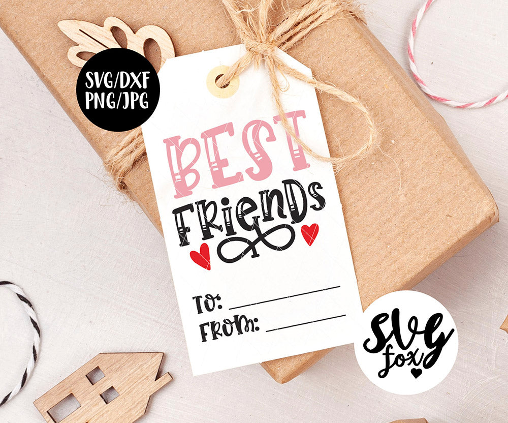 Download Best Friends Printable Valentine Tag Svg Bundles Co