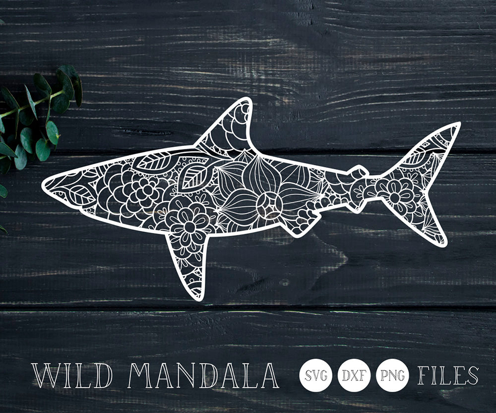 Free Free 62 Shark Mandala Svg Free SVG PNG EPS DXF File