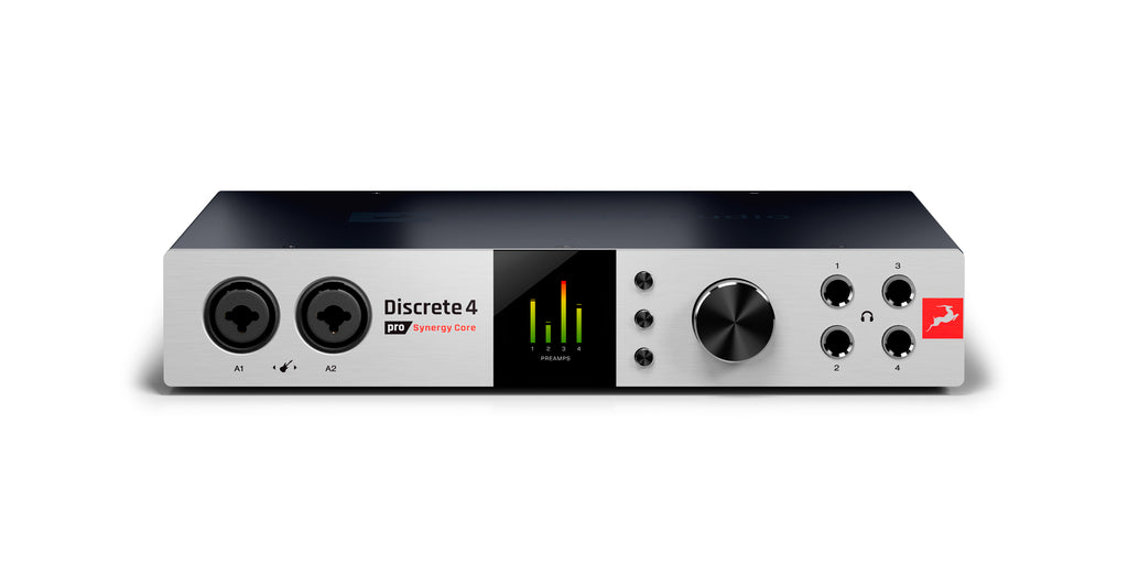 Antelope Audio Discrete 4 Pro Synergy Core 14x20 Thunderbolt 3