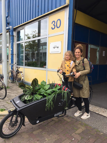 Plantenafhaal bij de loods op de Papaverweg