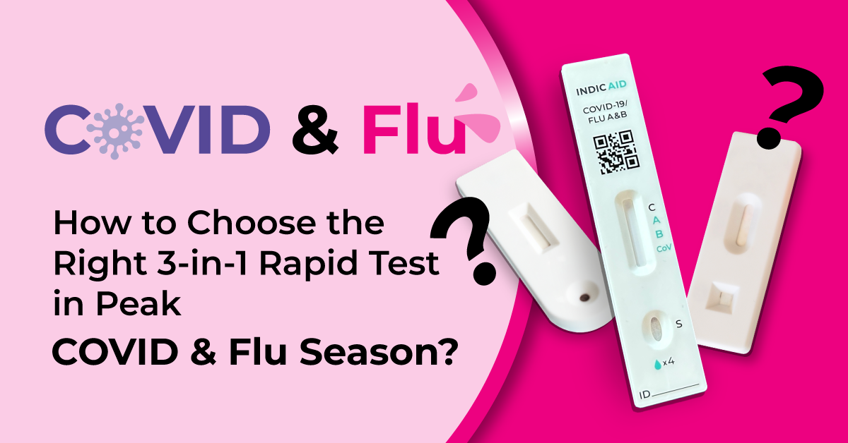 【Differentiate COVID & Flu】Doctors suggest COVID/Flu A&B tests for accurate detection