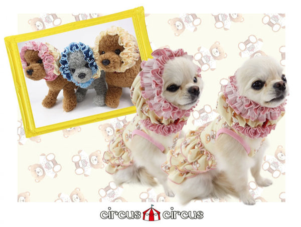 犬のスヌード Milk Bearスヌード Milk Tea Circus Circus サーカスサーカス クールウェア Ccs 0017b ドッグウェアのciera Shopify店