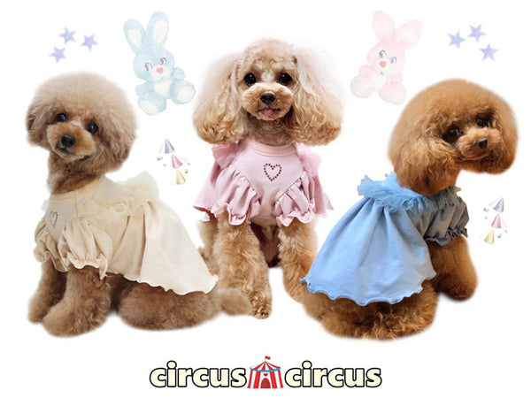 犬の服 ベビードールワンピ Circus Circus サーカスサーカス Ccw 0179 ドッグウェアのciera Shopify店