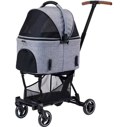 わんこ用品AIRBUGGY FITT SERIES WIZ/ EARTH GREY