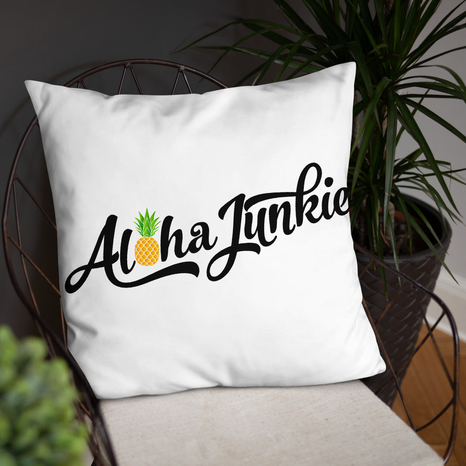 Alohajunkie Pillow