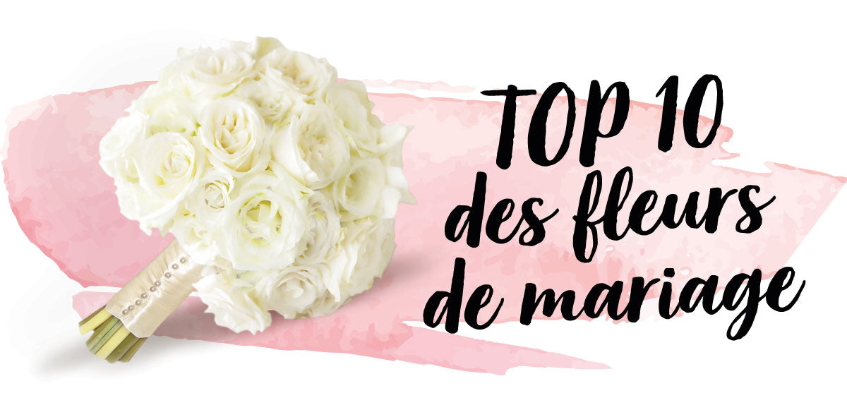 Top 10 des fleurs de mariage populaires | Couronnes de Fleurs