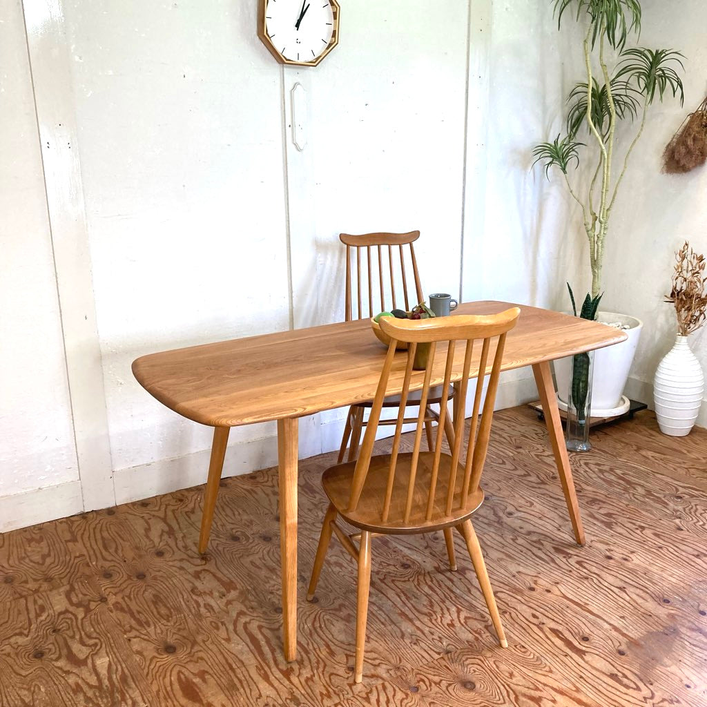 アーコール / ERCOL ダイニングテーブル イギリス アンティーク 2人 ...