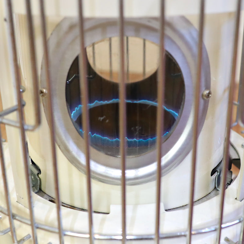 アラジン / Aladdin ブルーフレームヒーター 石油ストーブ シリーズ39型 ホワイト ガード付き レトロ 暖房器具 – Restyle