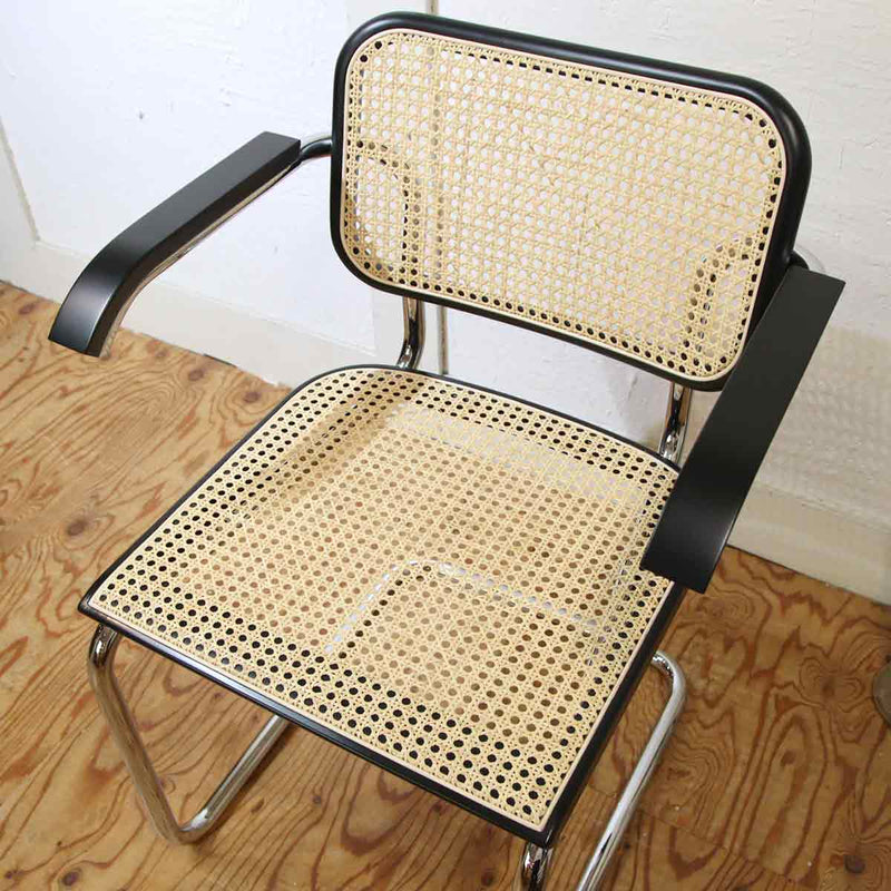 ノール / Knoll チェスカチェア / CESCA CHAIR マルセル・ブロイヤー カンティレバー 中古 正規品 ブラックビーチ